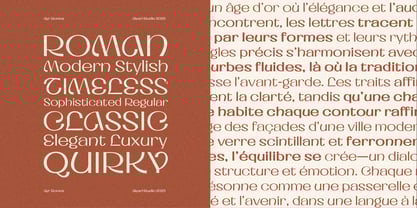 Ayr Romns Font Poster 7