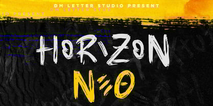 Horizon Neo Font Poster 1