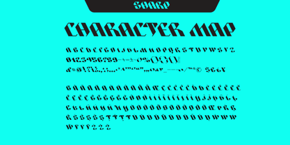 Cyberto Font Poster 6