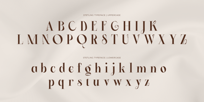 Stetling Font Poster 4