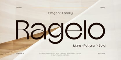 Ragelo Font Poster 1