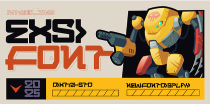Exsi Font Poster 1