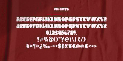 Gumbuck Font Poster 7