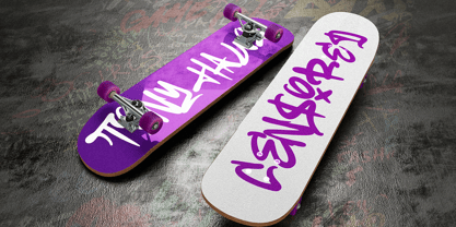 Black Discord Font Poster 7