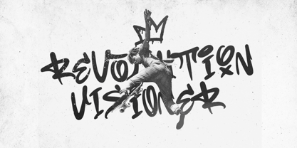 Black Discord Font Poster 6