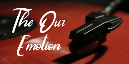 CF Marvelya Cherie Font Poster 4