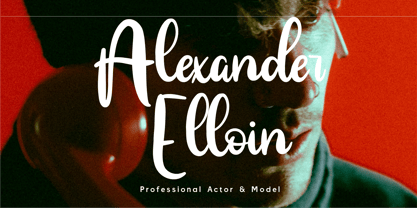 CF Marvelya Cherie Font Poster 2