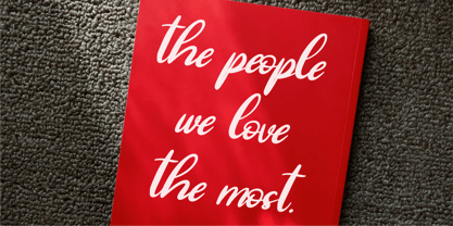 CF Marvelya Cherie Font Poster 8