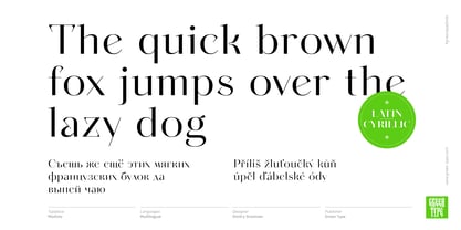 Modisto Font Poster 5