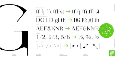 Modisto Font Poster 7