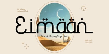 Eimaan Font Poster 1