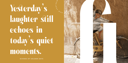 Glagiste Font Poster 7