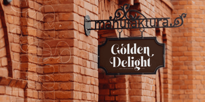 Glagiste Font Poster 5