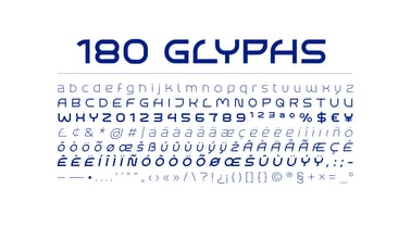 Stratopika Font Poster 6