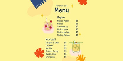 Remonello Font Poster 8