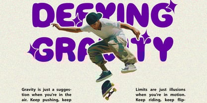 Bubbonic Font Poster 4