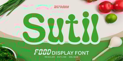 Sutil Font Poster 1
