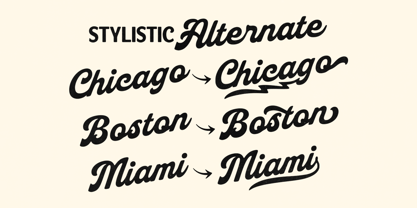 Midruns Font Poster 2