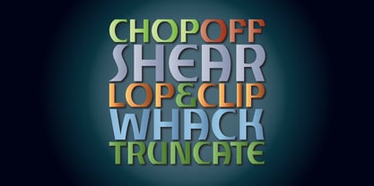 Churchward Alien Font Poster 4