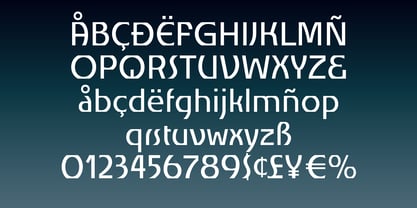 Churchward Alien Font Poster 7