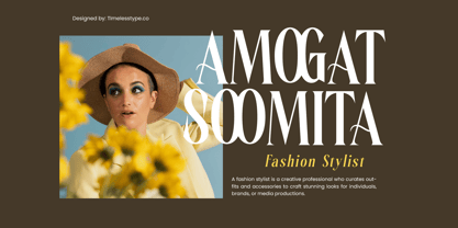 Rachon Font Poster 13