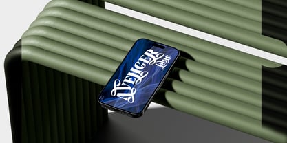 Avander Font Poster 3