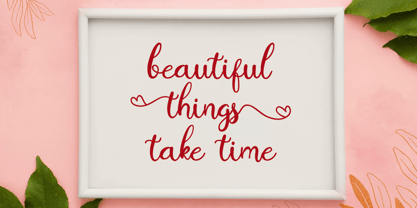 Hey Sweet Font Poster 2