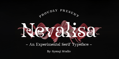 Nevalisa Font Poster 1