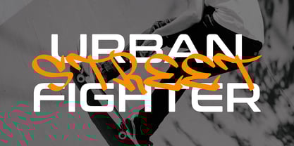 Street Streak Font Poster 4