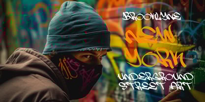 Street Streak Font Poster 5