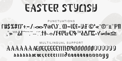 Easter Stylish Font Poster 6