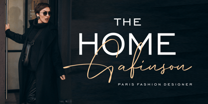 Hamburg Signature Font Poster 2