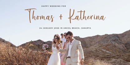 Hi Senorita Font Poster 6