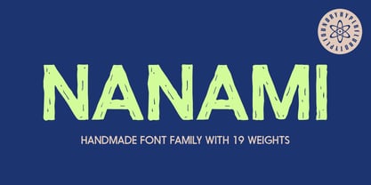 Nanami Handmade Font Poster 1