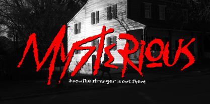 Fd Nocture Font Poster 2