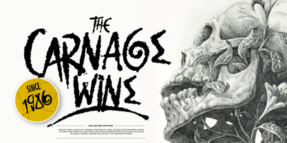 Fd Nocture Font Poster 10