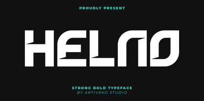 Helno Font Poster 1