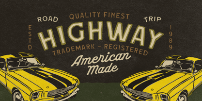 Wayside Colorado Font Poster 9