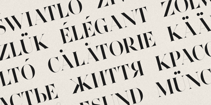 Vortex Type Font Poster 8