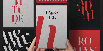 Vortex Type Font Poster 11