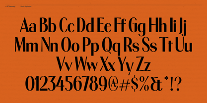 BT Nouvoty Font Poster 9