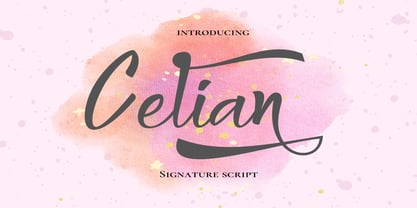 Celian Font Poster 1