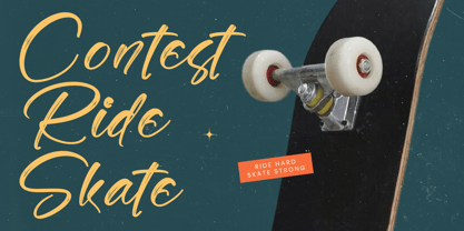 Gaslight Skyline Font Poster 11