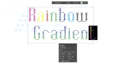 Xstitch4 nelson Font Poster 5