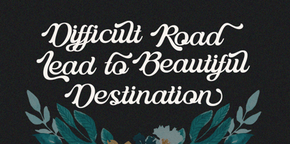 Delusoa Font Poster 4