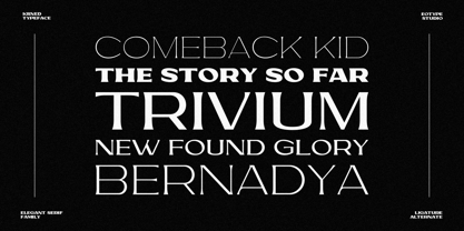 Kilned Font Poster 6