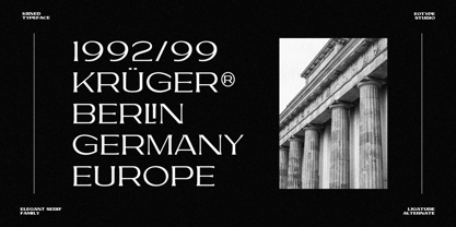 Kilned Font Poster 8