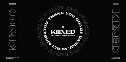 Kilned Font Poster 11