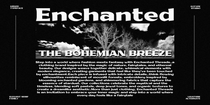 Kilned Font Poster 5