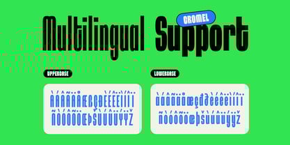 Cromel Font Poster 6